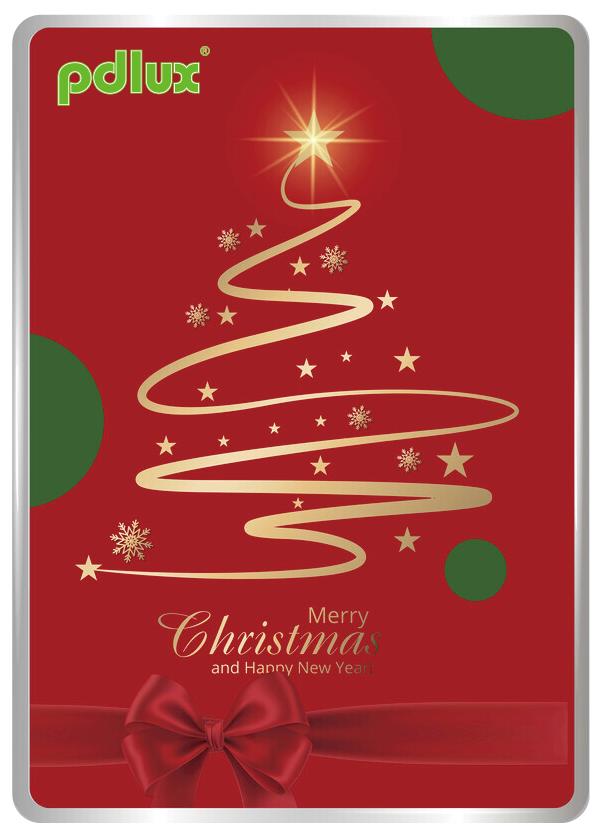 Pdlux mengucapkan selamat hari natal dan selamat tahun baru!