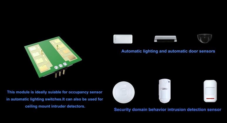 Sensor gelombang mikro ketepatan tinggi untuk pengesanan pintar --- PD-V21