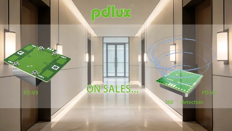 PD-V9 & PD-V3 Sensor gerakan gelombang mikro
