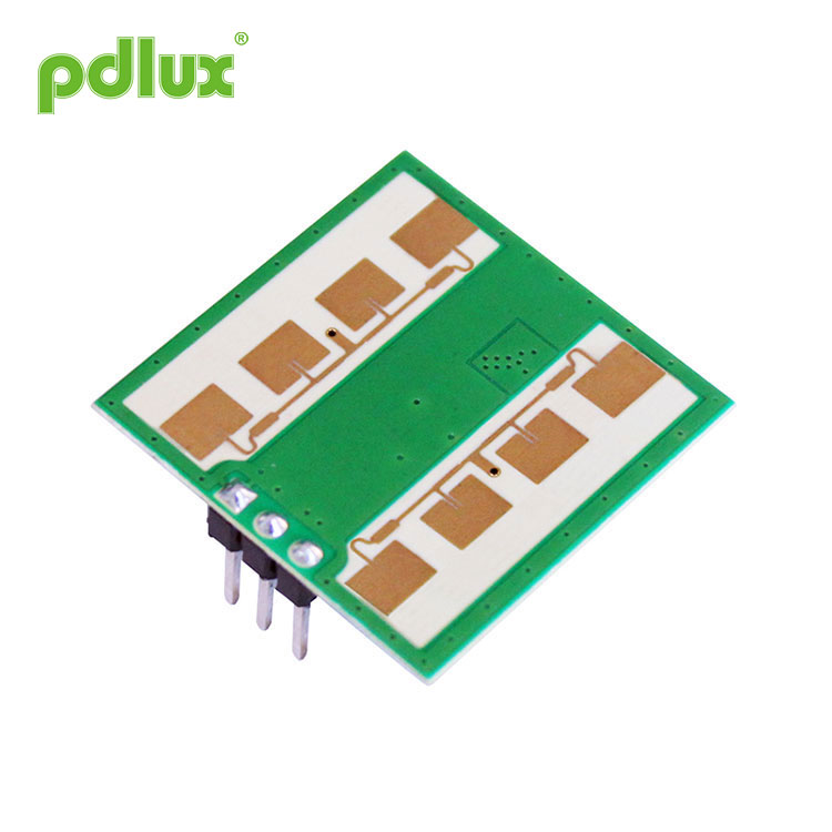 PDLUX PD-V12 24.125GHz Pengecaman Wajah Modul Sensor Gelombang Mikro Sensor Mudah Alih 24G CDM324